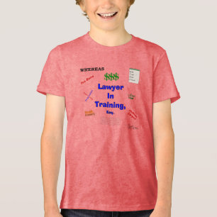Advocaat in opleiding Tri-Blend shirt