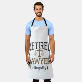 Advocaat in ruste Naar verluidt procureur Schort (Gedragen)