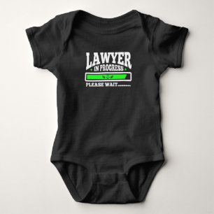 Advocaat in uitvoering Funny Law School Student Romper