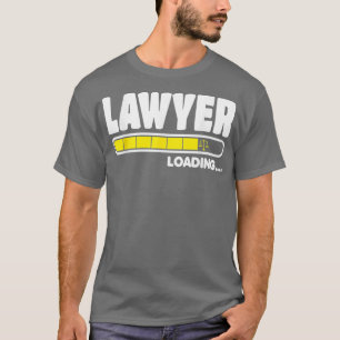 Advocaat in uitvoering Lading Funny Law T-shirt