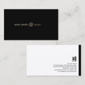 Advocaat Juridisch Recht Visitekaartje (Voorkant / Achterkant)