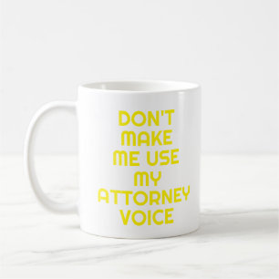 Advocaat Kantoor Gift Mok Grappig Quote Slogan neo