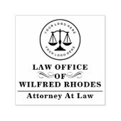advocaat | Law Kantoor Black Zelfinktende Stempel (Design)