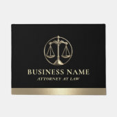 Advocaat Modern Gold Justice Scale Advocaat bij La Deurmat (Voorkant)