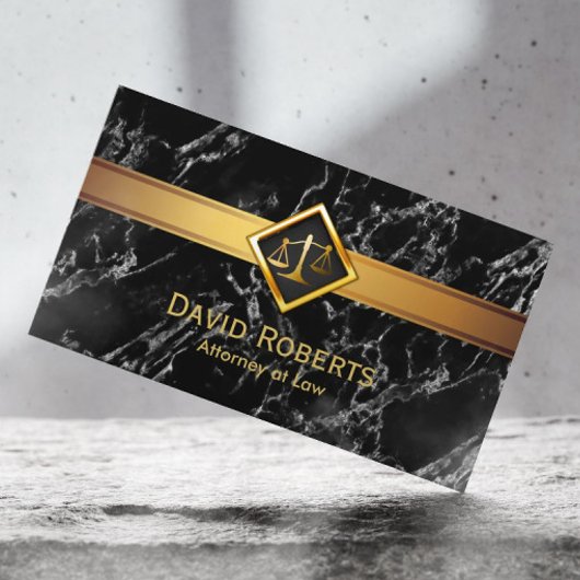 Advocaat Modern Marble Visitekaartje