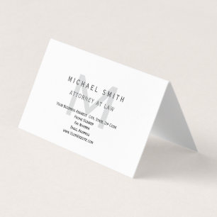 Advocaat Modern Minimalistisch Eenvoudig Visitekaartjes