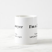 Advocaat - neem aan dat ik gelijk heb koffiemok (Center)