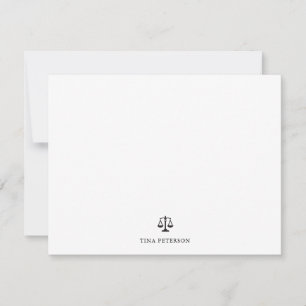 Advocaat Notitiekaartje