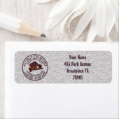 Advocaat of Notaris met rechter Hammer en naam Etiket (Insitu)