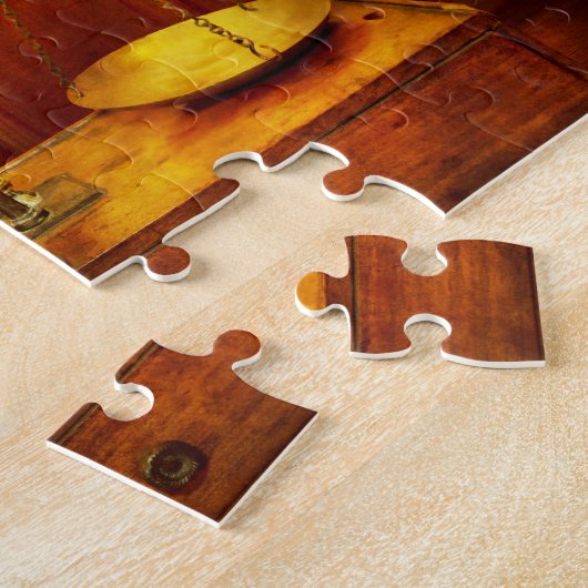 Advocaat - Onevenwichtige rechtsschaal Legpuzzel (Zijkant)