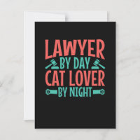 Advocaat overdag, kattenliefhebber 's nachts