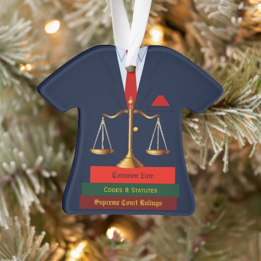 Advocaat Paralegal Ornament (Boom)