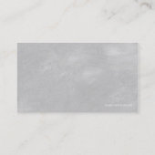 Advocaat Pillar of Justice Gold (effect) Attorney Visitekaartje (Achterkant)