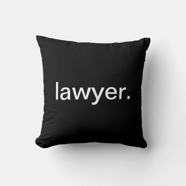 Advocaat Pillow Kussen (Voorkant)