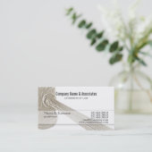 Advocaat rechter Auctioneer gavel Visitekaartje (Staand voorkant)