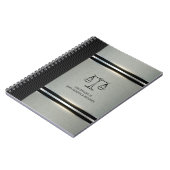 Advocaat | Schalen van het recht Notitieboek (Linkerzijde)