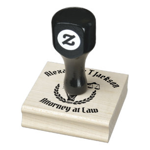 Advocaat Schalen van Justitie Maatwerk Rubberstempel