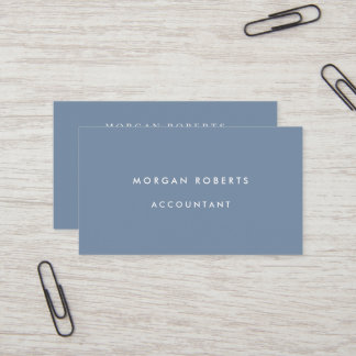 Advocaat van een usty Blue Accountant of Professio Visitekaartje