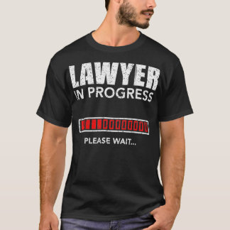 Advocate in behandeling: wacht alstublieft op de a t-shirt