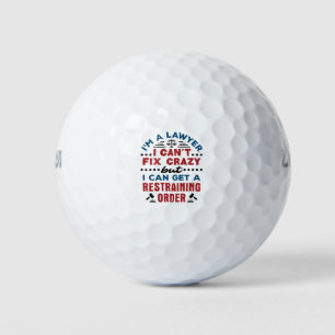 Advocate kan geen waanzin herstellen.. en kan geen golfballen