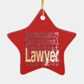 Advocate Keramisch Ornament (Achterkant)