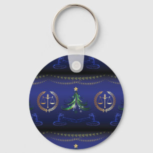 Advocate kerstboom Elegant Sleutelhanger