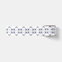 advocate Navy White Gavel pleitte voor Satin Ribbo Lint