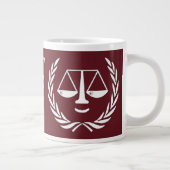 Advocate Novelty Gift Personalized Giant Coffee Mo Extra Grote Beker (Rechts)