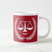 Advocate Novelty Gift Personalized Giant Coffee Mo Extra Grote Beker (Rechts)
