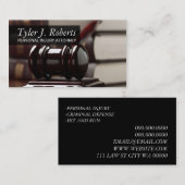 Advocate voor persoonlijk letsel visitekaartje (Voorkant / Achterkant)