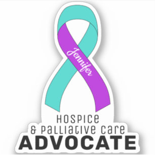 Advocate voor spoeling en palliatieve zorg, vinylS Sticker