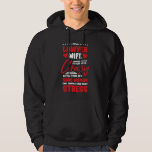 Advocate Vrouw Ontwerp voor Wet Paralegal voor Att Hoodie