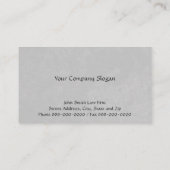 Advocaten bij het Law Lawyer Visitekaartje (Achterkant)