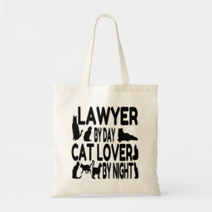 Advocaten houden van katten tote bag