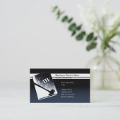 advocatenboek visitekaartje (Staand voorkant)