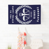 Advocatenrechtenschool Afstuderen Spandoek (Insitu)