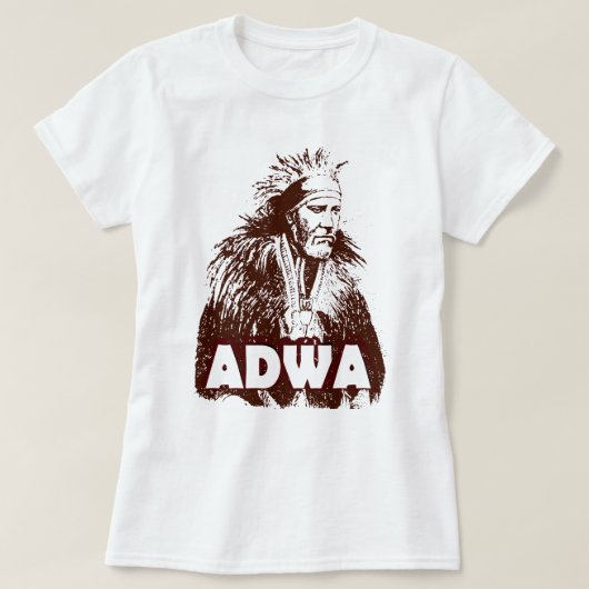 Adwa Ethiopia T-shirt (Design voorkant)