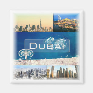 AE006 DUBAI, Verenigde Arabische Emiraten, Fridge Magneet