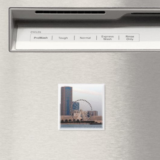 AE011 SHARJAH, DE OOG, VAE, Fridge Magneet (Insitu (Vaatwasser))