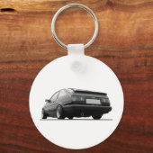 AE86 zwart-wit Sleutelhanger (Voorkant)