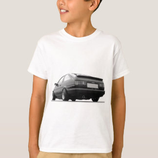 AE86 zwart-wit T-shirt