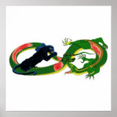 AE Bast combat Apep poster (Devant)