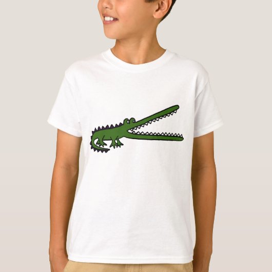 AE-krokodille Cartoon T-shirt (Voorkant)