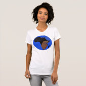AE-symbolen van Afrika-Shirt T-shirt (Voorkant volledig)