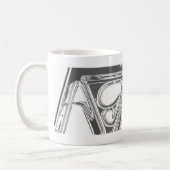 AeaeA Chrome Koffiemok (Links)