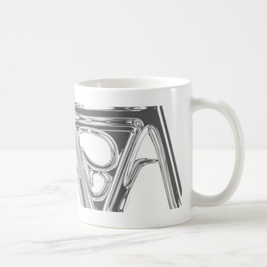 AeaeA Chrome Koffiemok (Rechts)