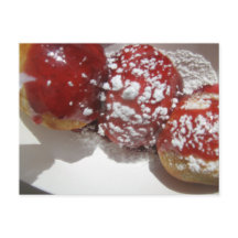 Aebelskiver pastry dessert Solvang Californië