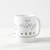 Aedan peptide nom mug (Devant droit)