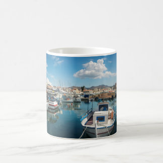 Aegina-eilandhaven Koffiemok