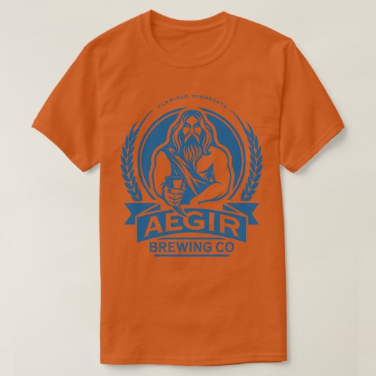 Aegir Brewing T T-shirt (Design voorkant)